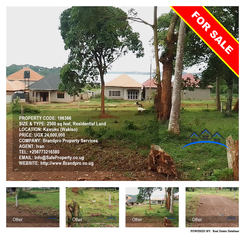 Residential Land  for sale in Kawuku Wakiso Uganda, code: 196366