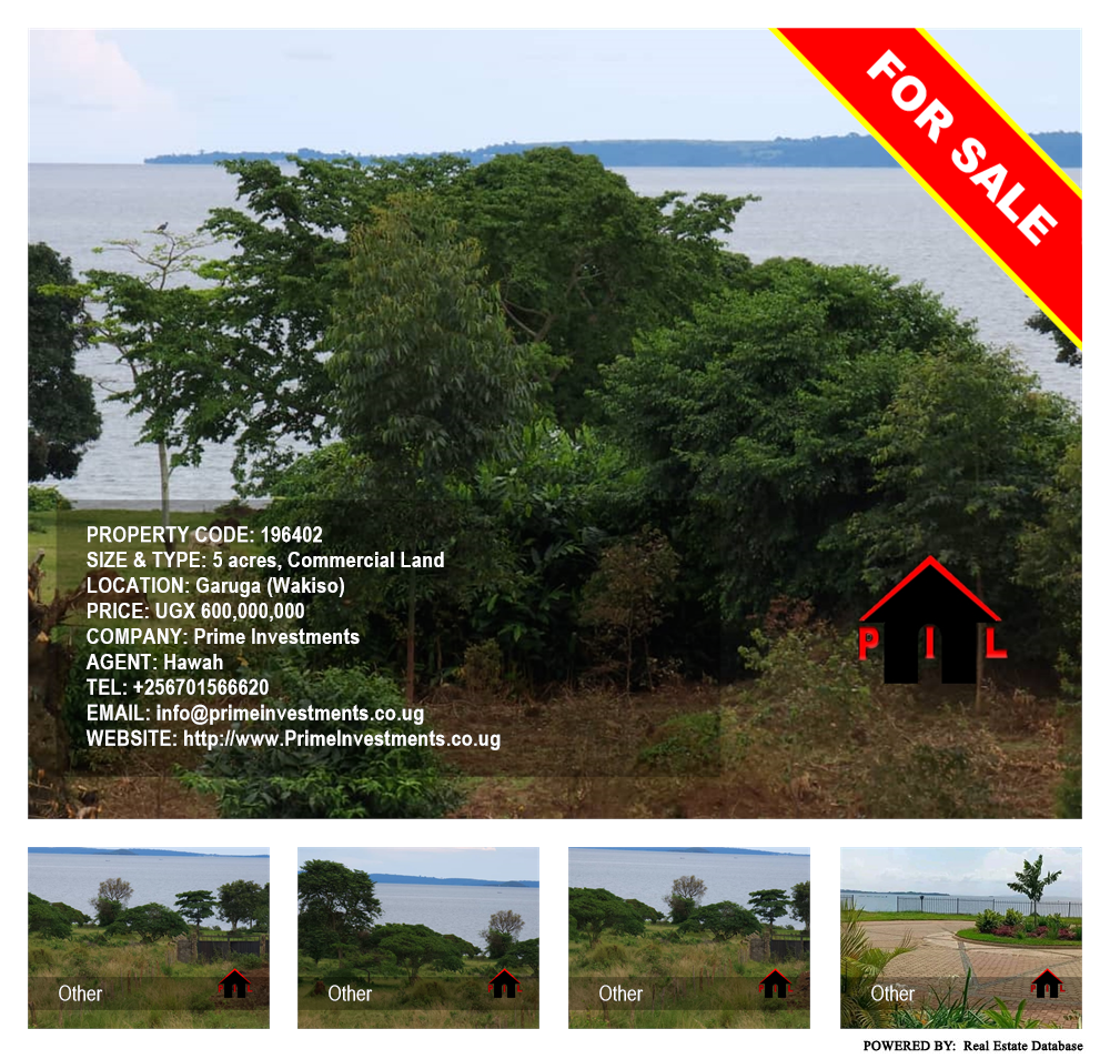 Commercial Land  for sale in Garuga Wakiso Uganda, code: 196402