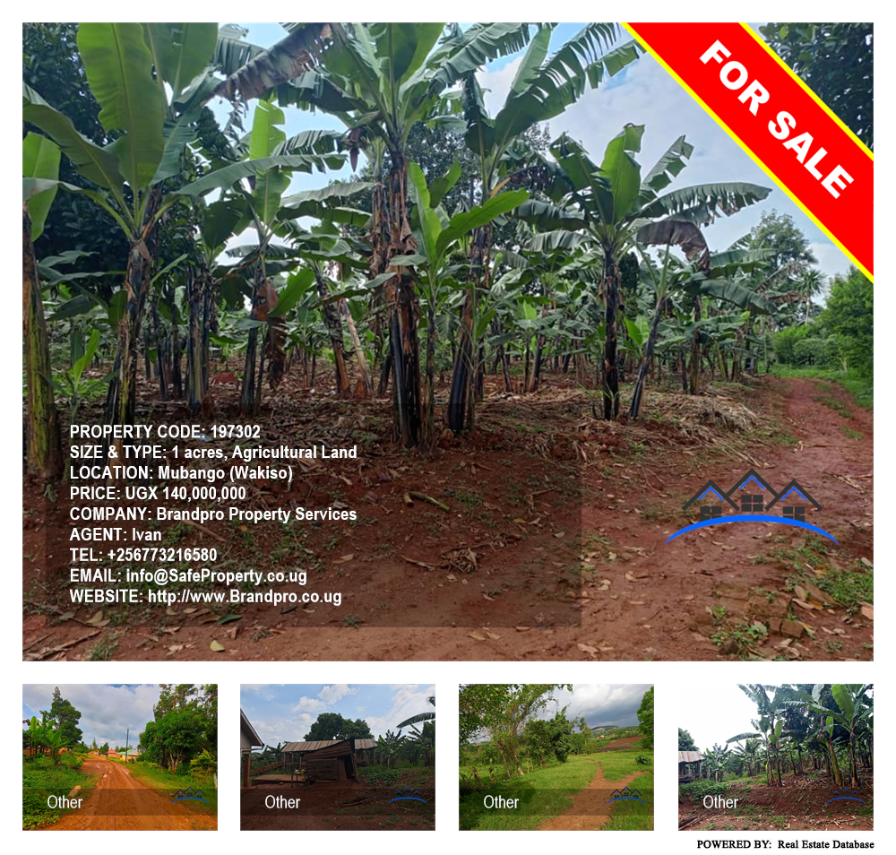 Agricultural Land  for sale in Mubango Wakiso Uganda, code: 197302
