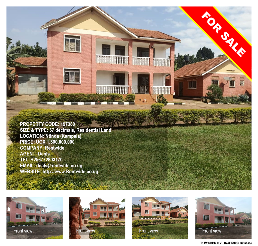 Residential Land  for sale in Ntinda Kampala Uganda, code: 197380