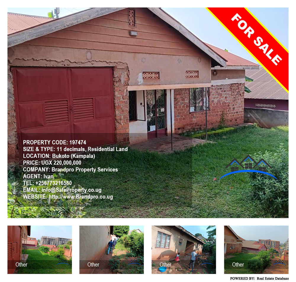 Residential Land  for sale in Bukoto Kampala Uganda, code: 197474