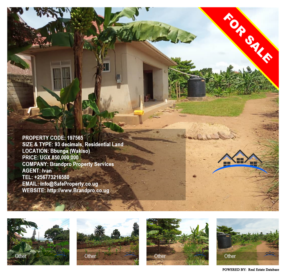 Residential Land  for sale in Bbunga Wakiso Uganda, code: 197565