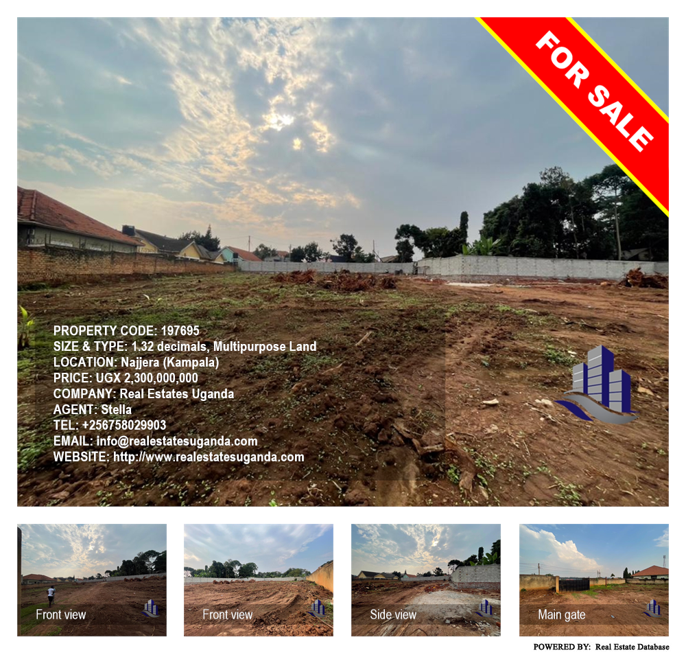 Multipurpose Land  for sale in Najjera Kampala Uganda, code: 197695