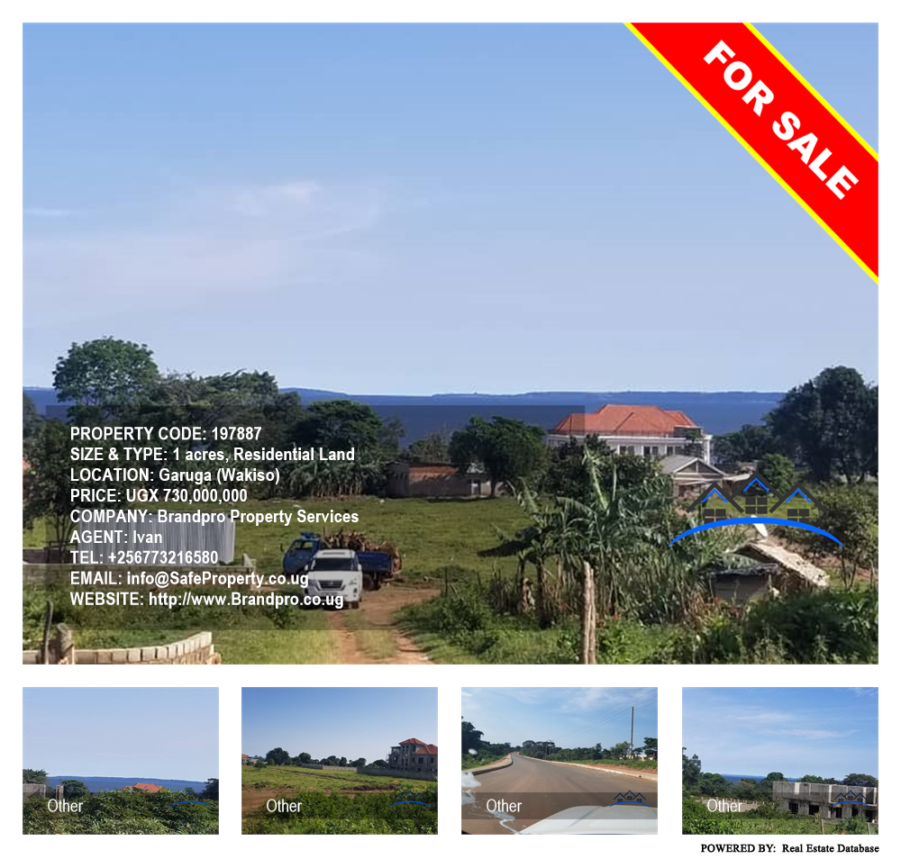 Residential Land  for sale in Garuga Wakiso Uganda, code: 197887