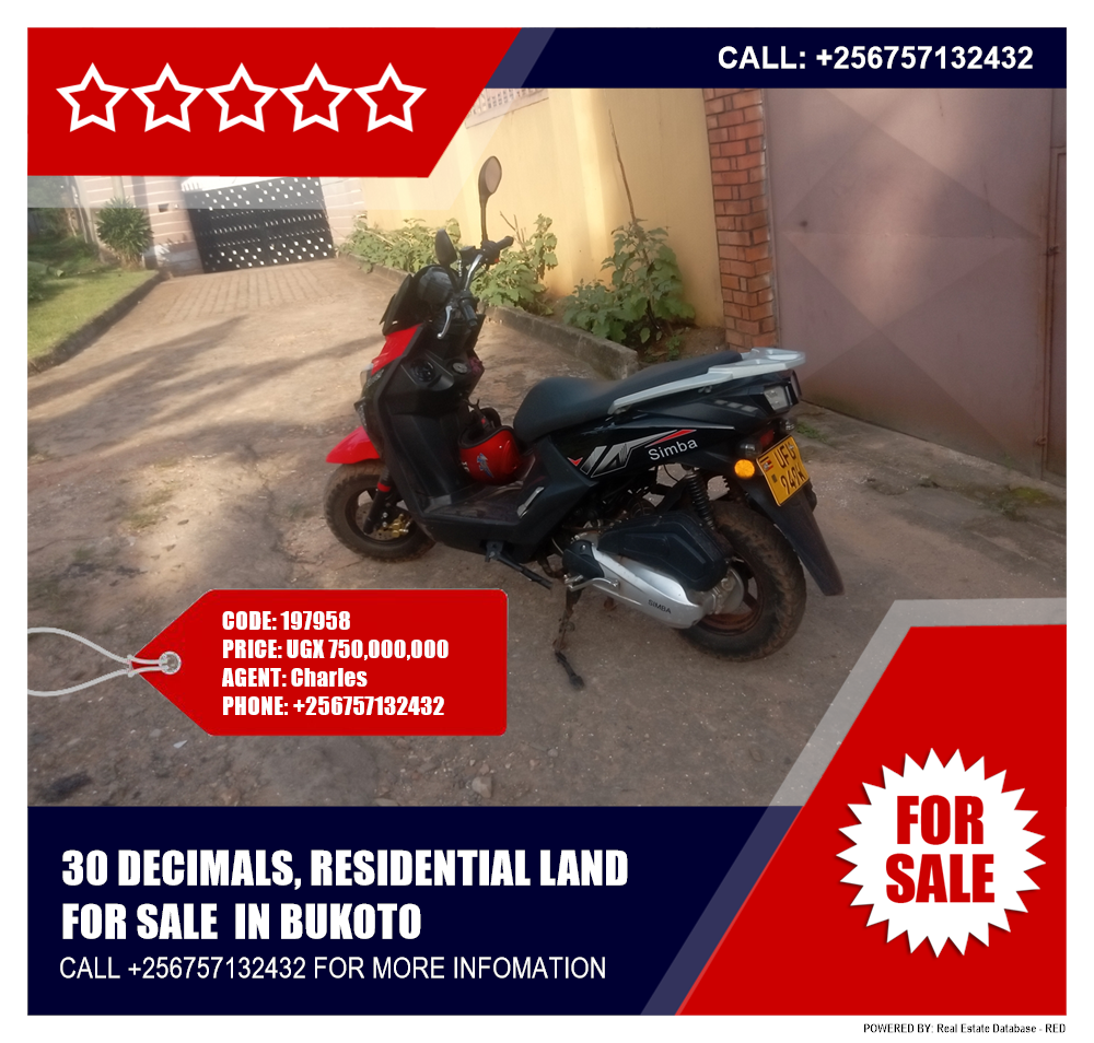 Residential Land  for sale in Bukoto Kampala Uganda, code: 197958