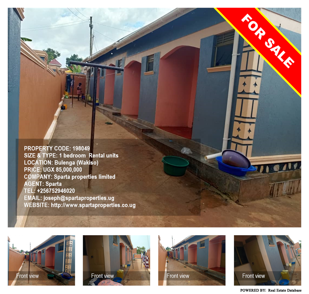 1 bedroom Rental units  for sale in Bulenga Wakiso Uganda, code: 198049
