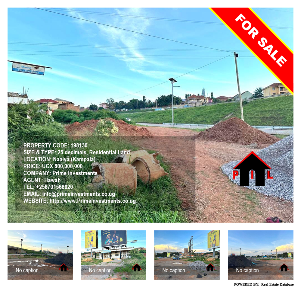 Residential Land  for sale in Naalya Kampala Uganda, code: 198130