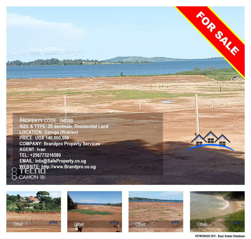 Residential Land  for sale in Garuga Wakiso Uganda, code: 198399