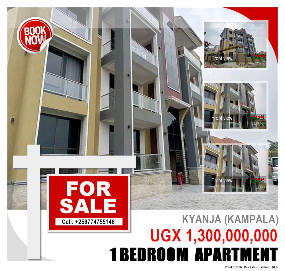 1 bedroom Apartment  for sale in Kyanja Kampala Uganda, code: 199054