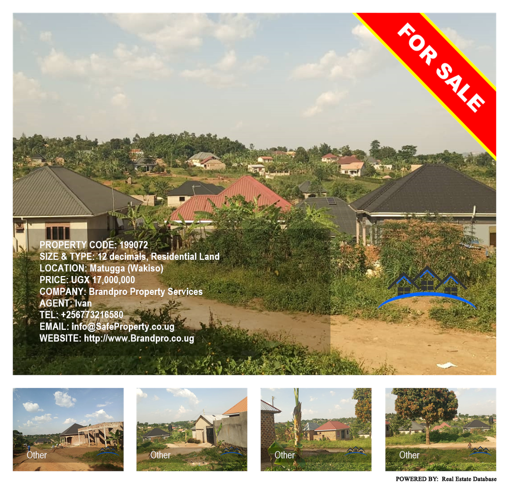 Residential Land  for sale in Matugga Wakiso Uganda, code: 199072