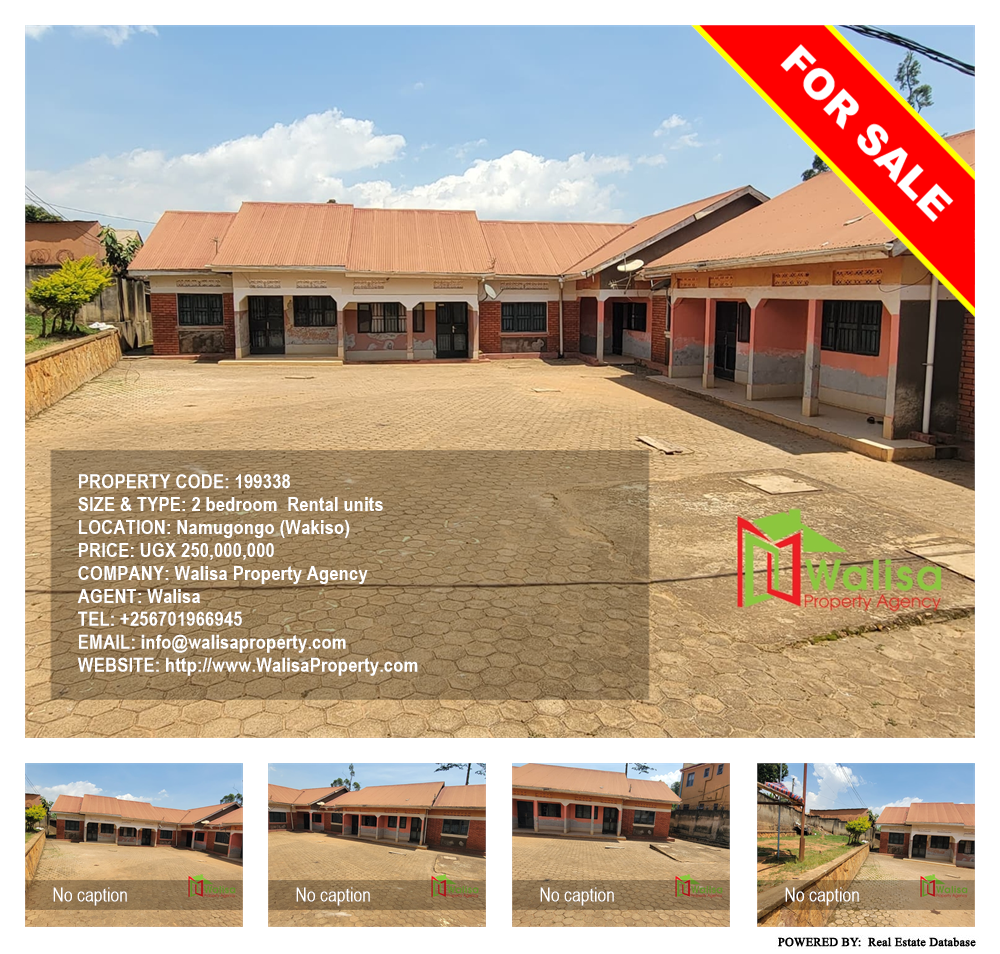 2 bedroom Rental units  for sale in Namugongo Wakiso Uganda, code: 199338