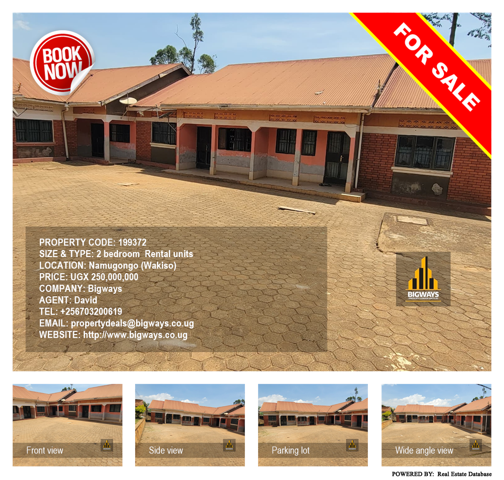 2 bedroom Rental units  for sale in Namugongo Wakiso Uganda, code: 199372