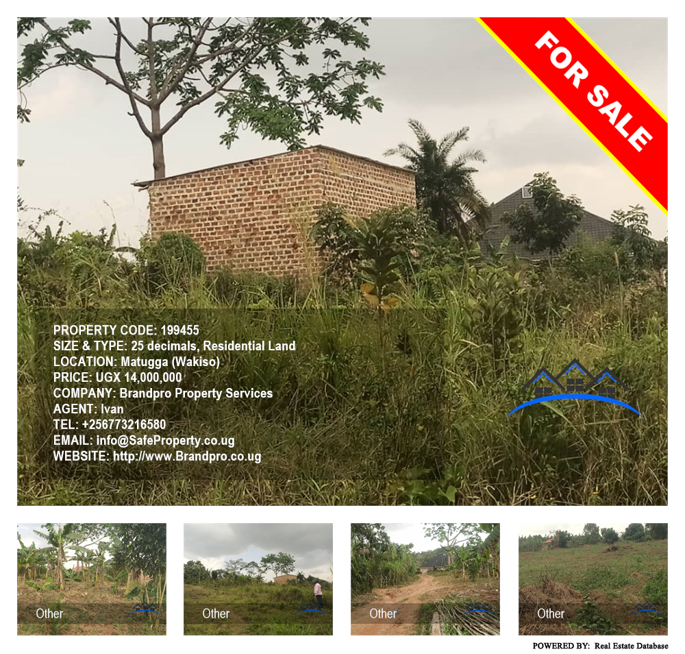 Residential Land  for sale in Matugga Wakiso Uganda, code: 199455