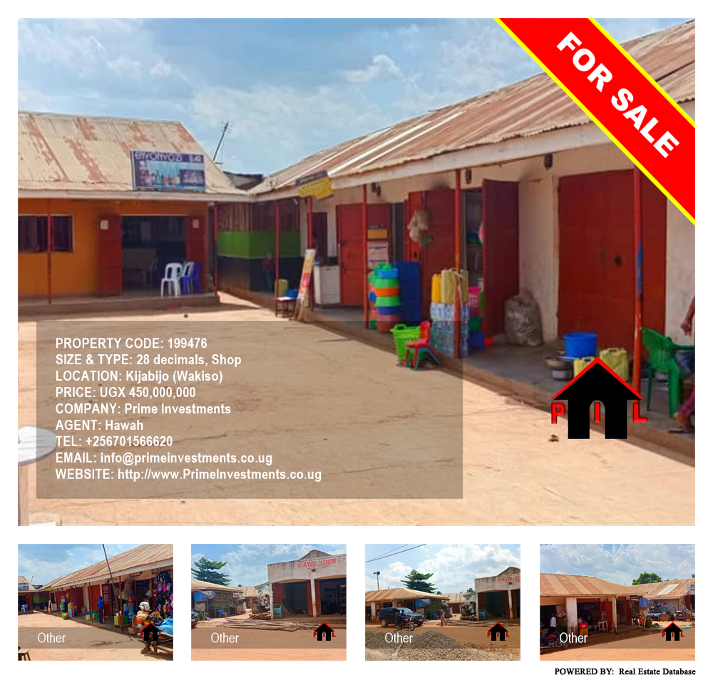 Shop  for sale in Kijabijo Wakiso Uganda, code: 199476