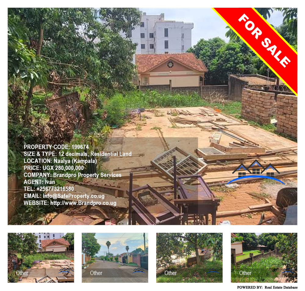 Residential Land  for sale in Naalya Kampala Uganda, code: 199674