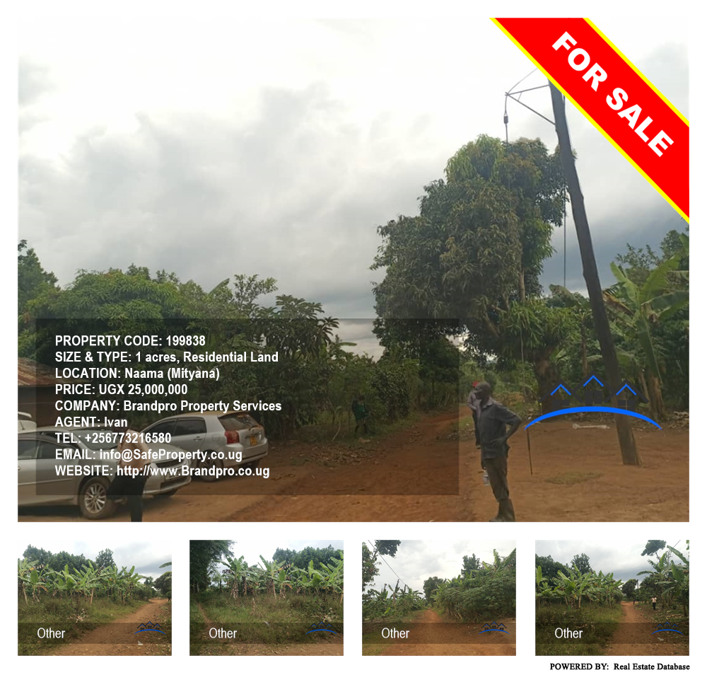 Residential Land  for sale in Naama Mityana Uganda, code: 199838