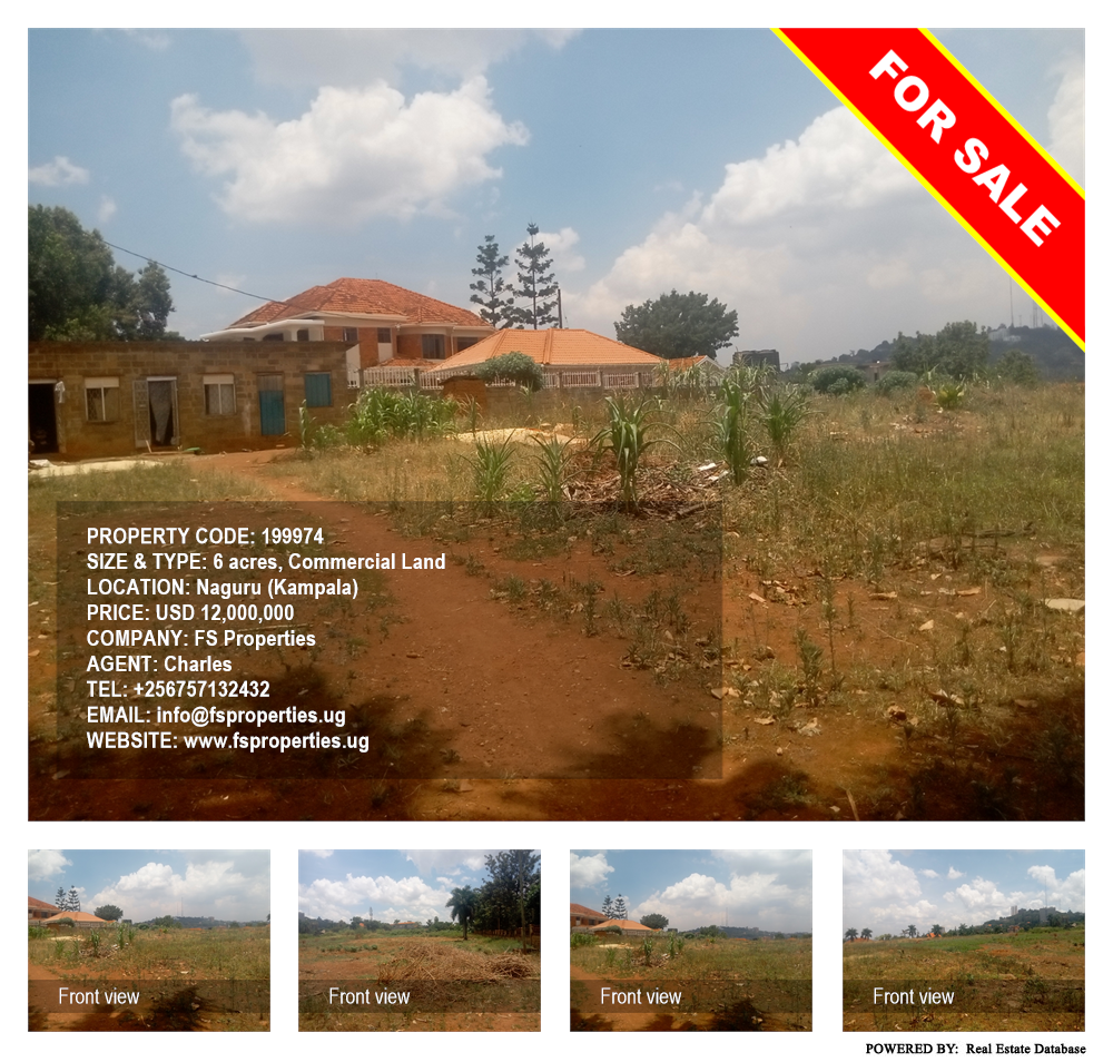 Commercial Land  for sale in Naguru Kampala Uganda, code: 199974