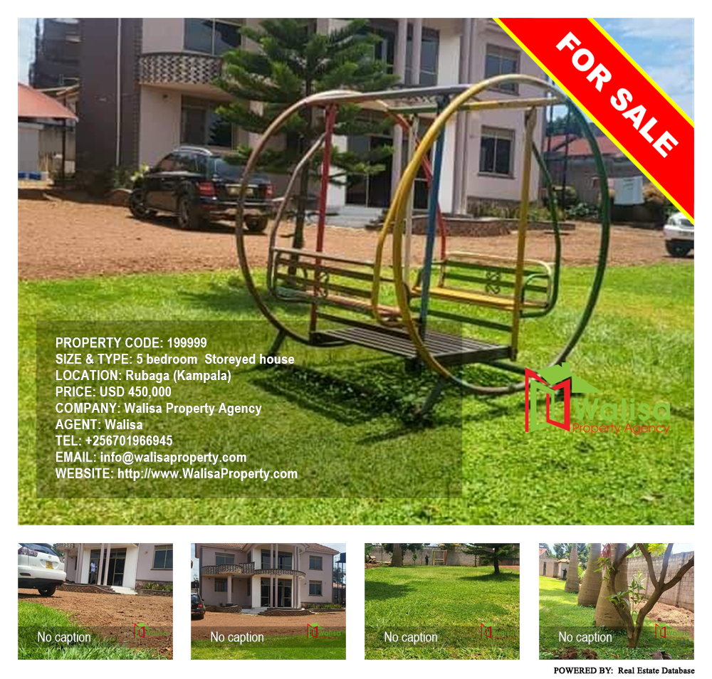 5 bedroom Storeyed house  for sale in Rubaga Kampala Uganda, code: 199999