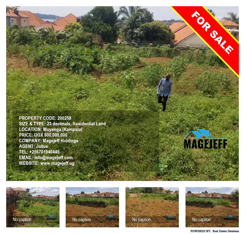 Residential Land  for sale in Muyenga Kampala Uganda, code: 200258