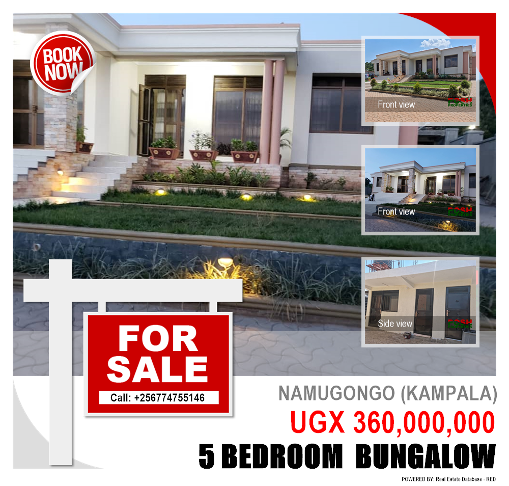 5 bedroom Bungalow  for sale in Namugongo Kampala Uganda, code: 200440