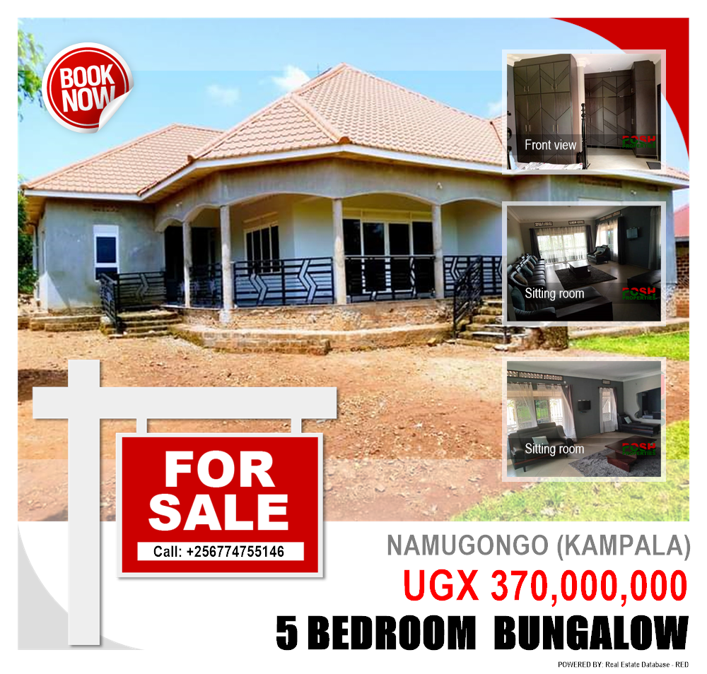 5 bedroom Bungalow  for sale in Namugongo Kampala Uganda, code: 200473