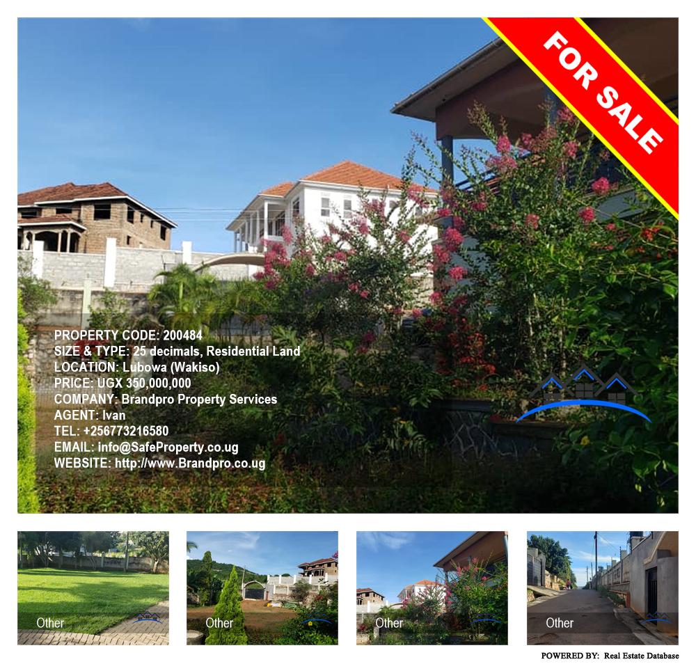 Residential Land  for sale in Lubowa Wakiso Uganda, code: 200484