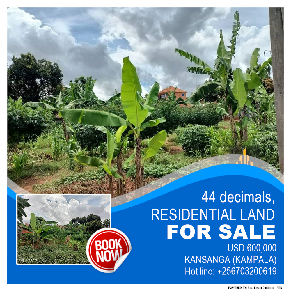 Residential Land  for sale in Kansanga Kampala Uganda, code: 200662