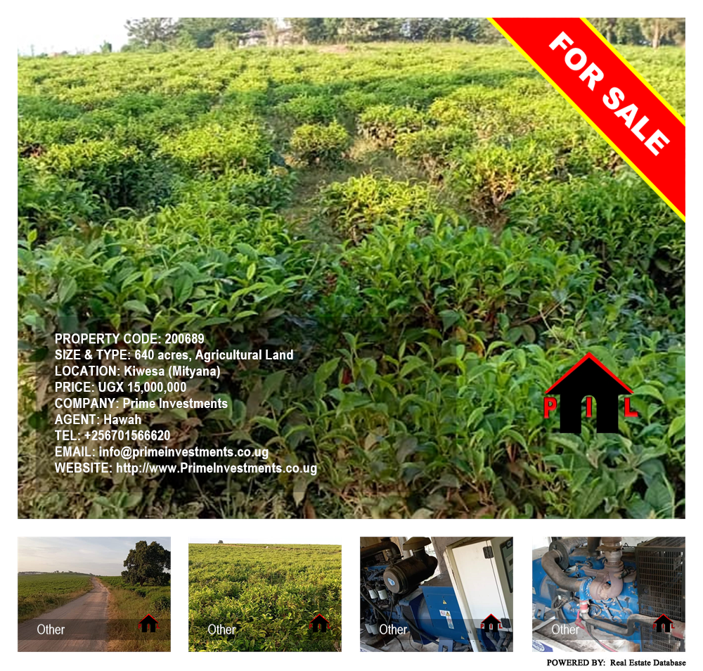 Agricultural Land  for sale in Kiwesa Mityana Uganda, code: 200689