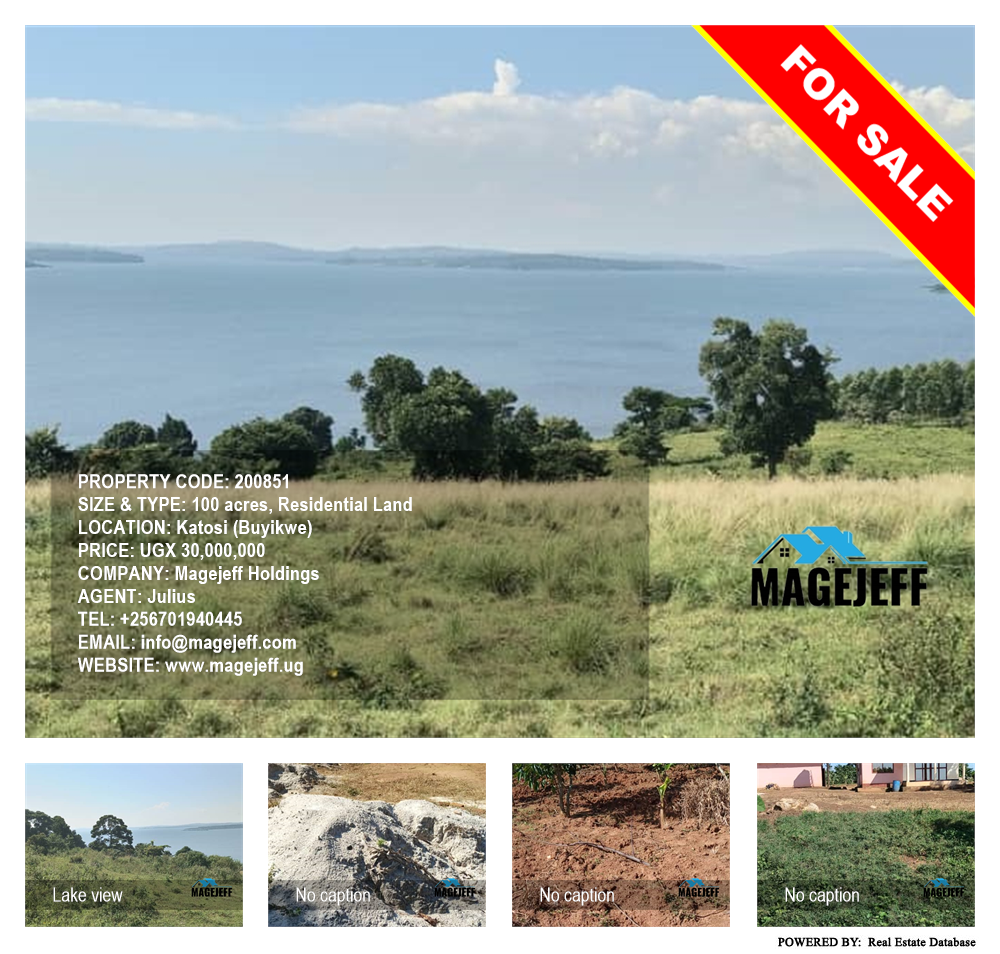 Residential Land  for sale in Katosi Buyikwe Uganda, code: 200851