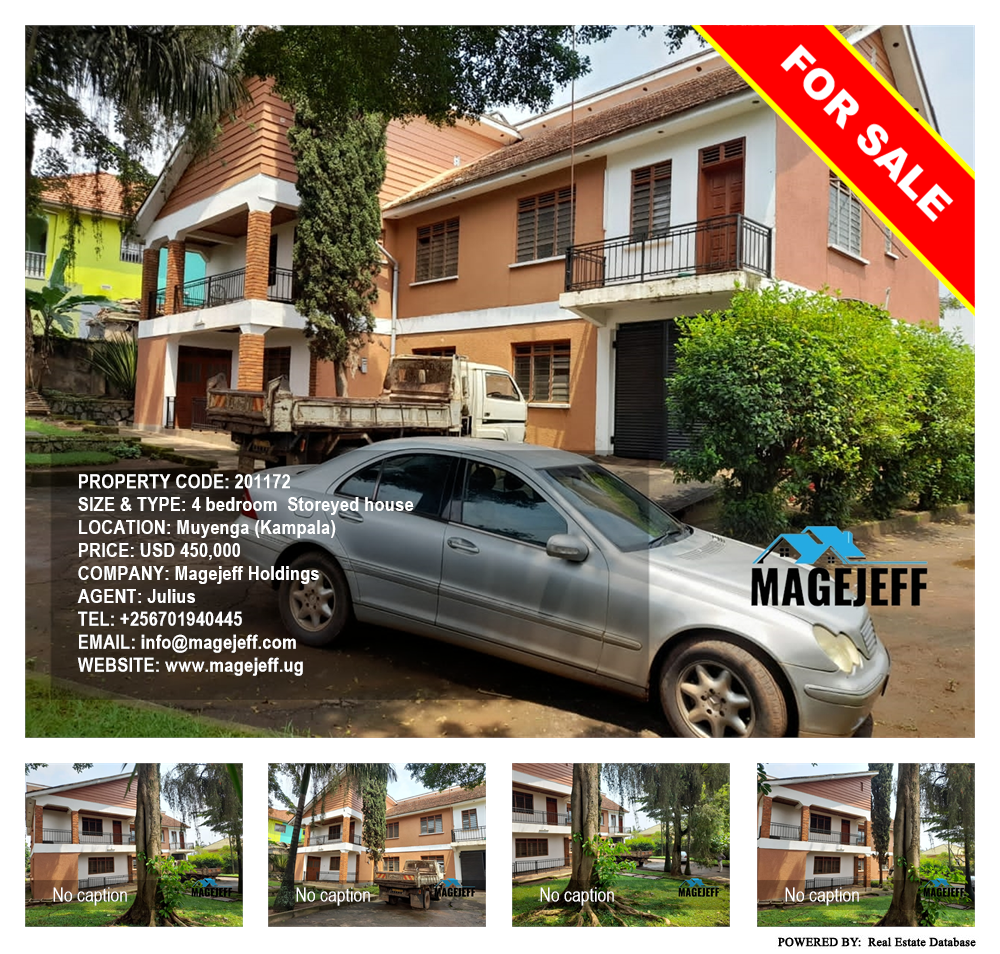 4 bedroom Storeyed house  for sale in Muyenga Kampala Uganda, code: 201172