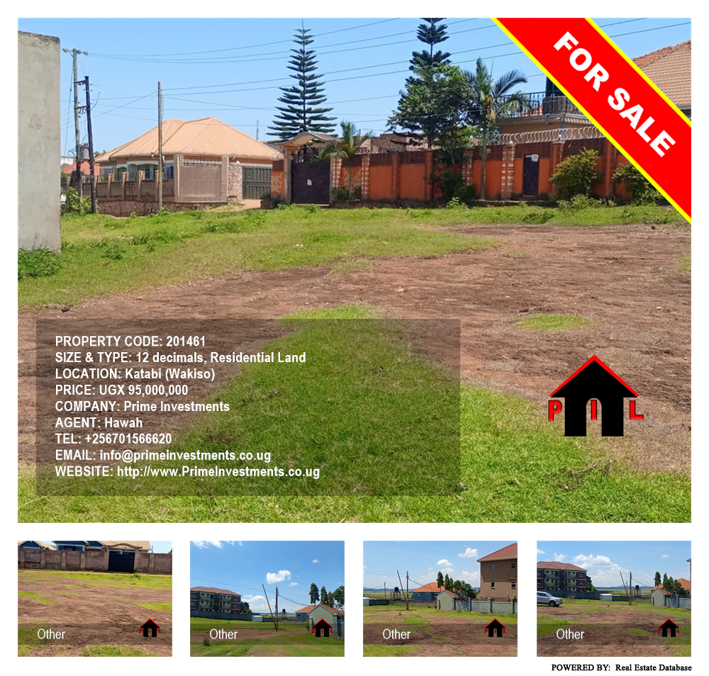 Residential Land  for sale in Katabi Wakiso Uganda, code: 201461