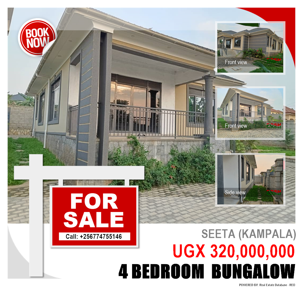 4 bedroom Bungalow  for sale in Seeta Kampala Uganda, code: 201503