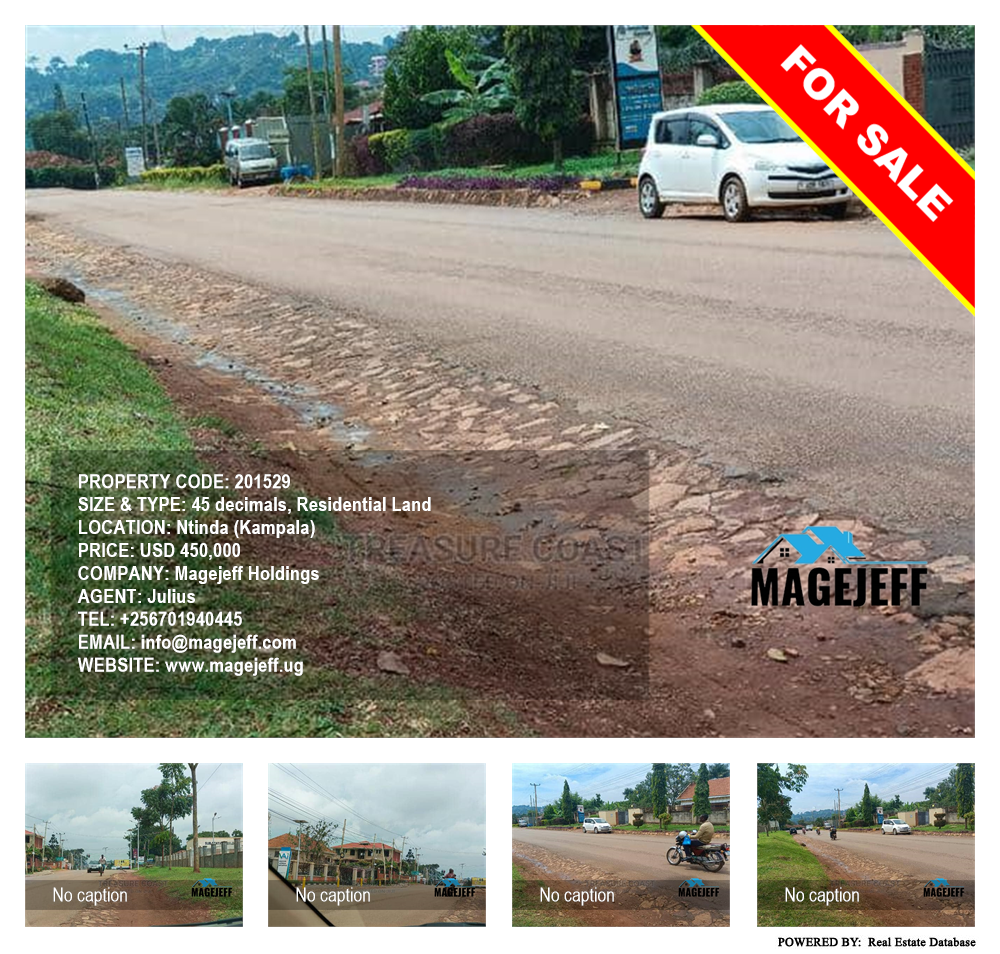 Residential Land  for sale in Ntinda Kampala Uganda, code: 201529
