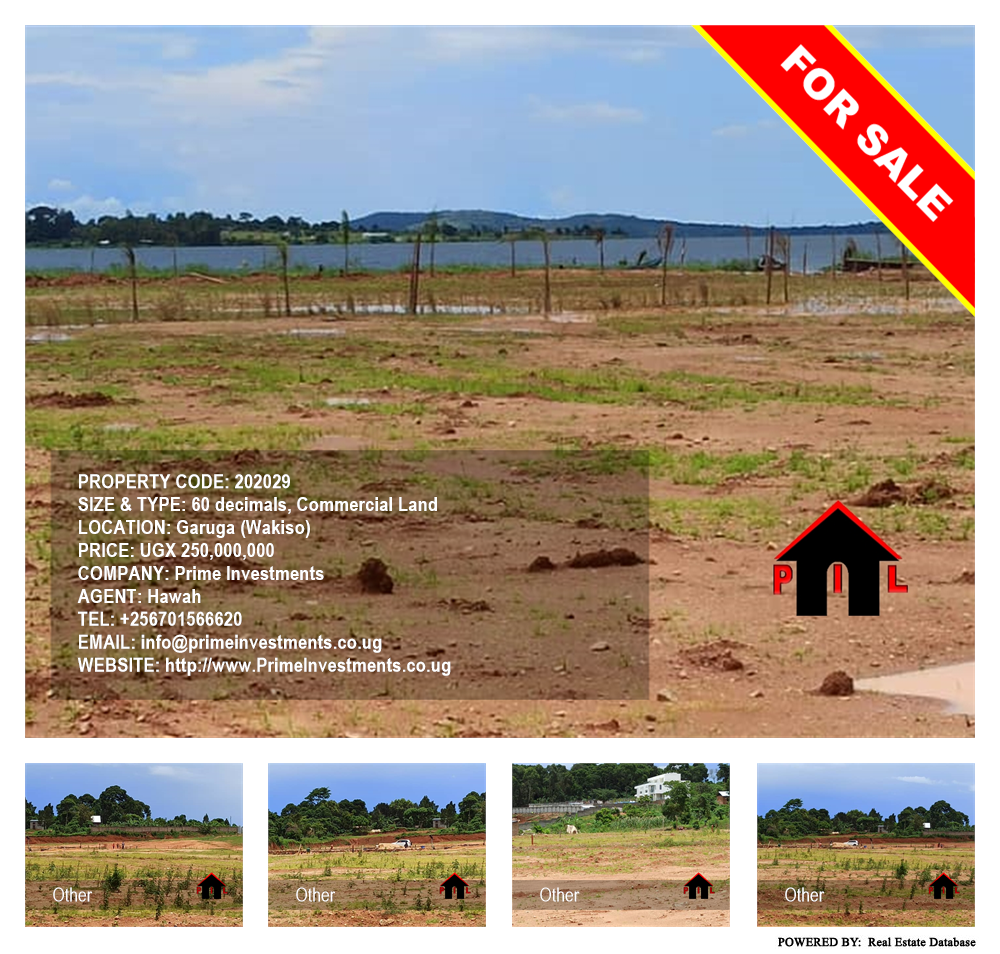 Commercial Land  for sale in Garuga Wakiso Uganda, code: 202029