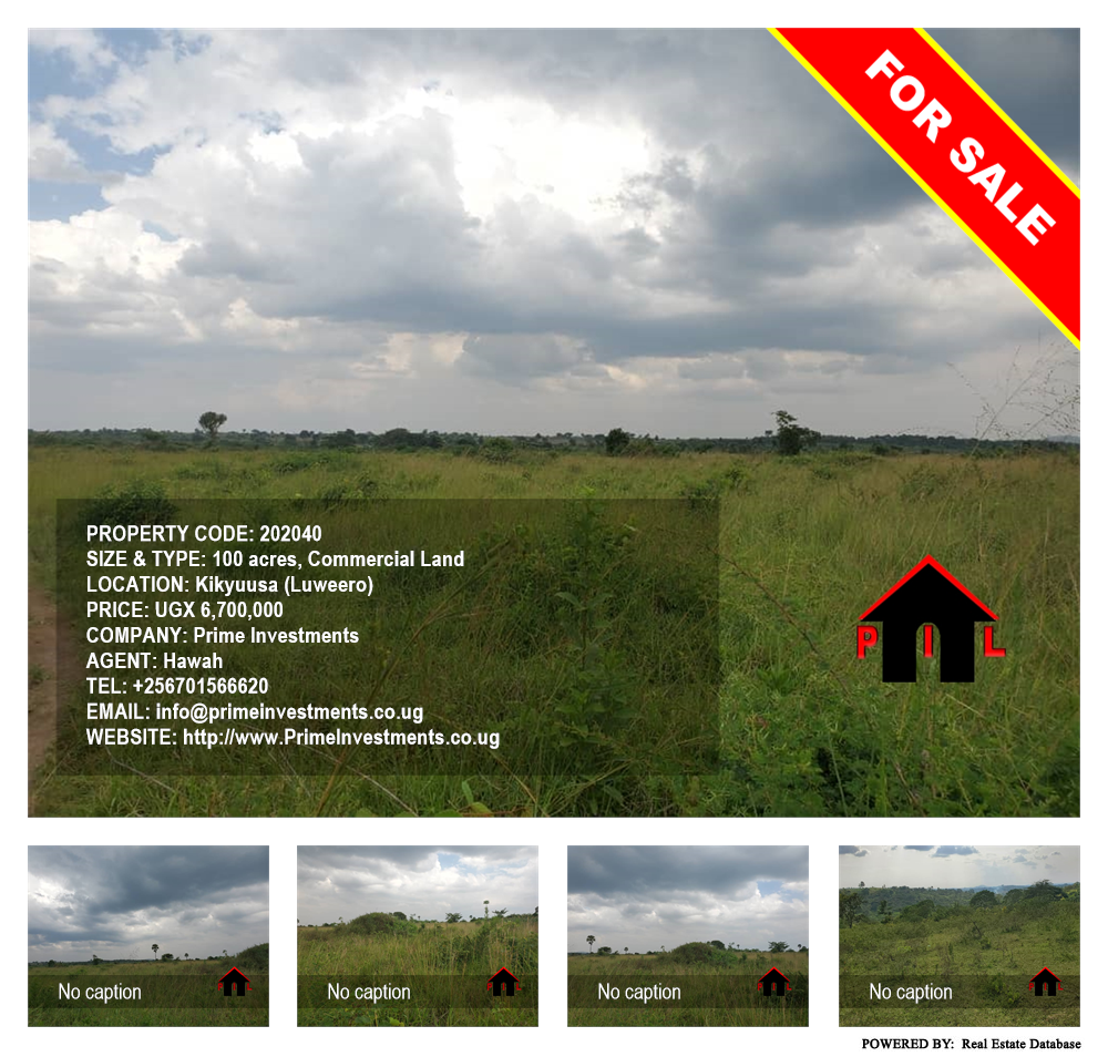Commercial Land  for sale in Kikyuusa Luweero Uganda, code: 202040