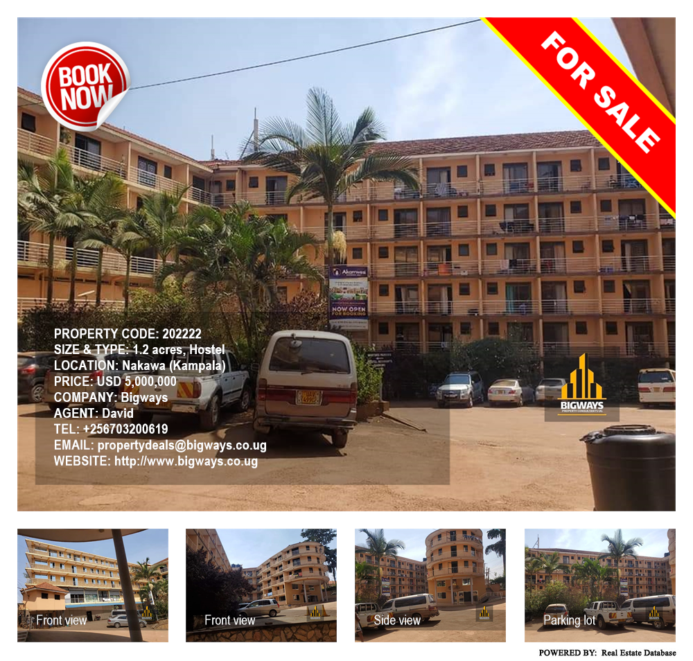 Hostel  for sale in Nakawa Kampala Uganda, code: 202222