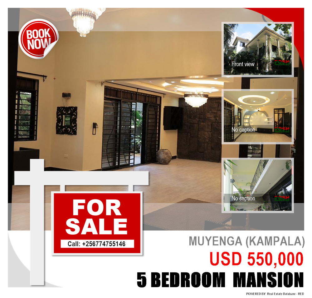5 bedroom Mansion  for sale in Muyenga Kampala Uganda, code: 202364