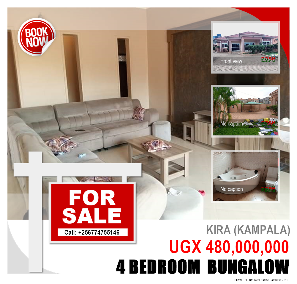 4 bedroom Bungalow  for sale in Kira Kampala Uganda, code: 202365