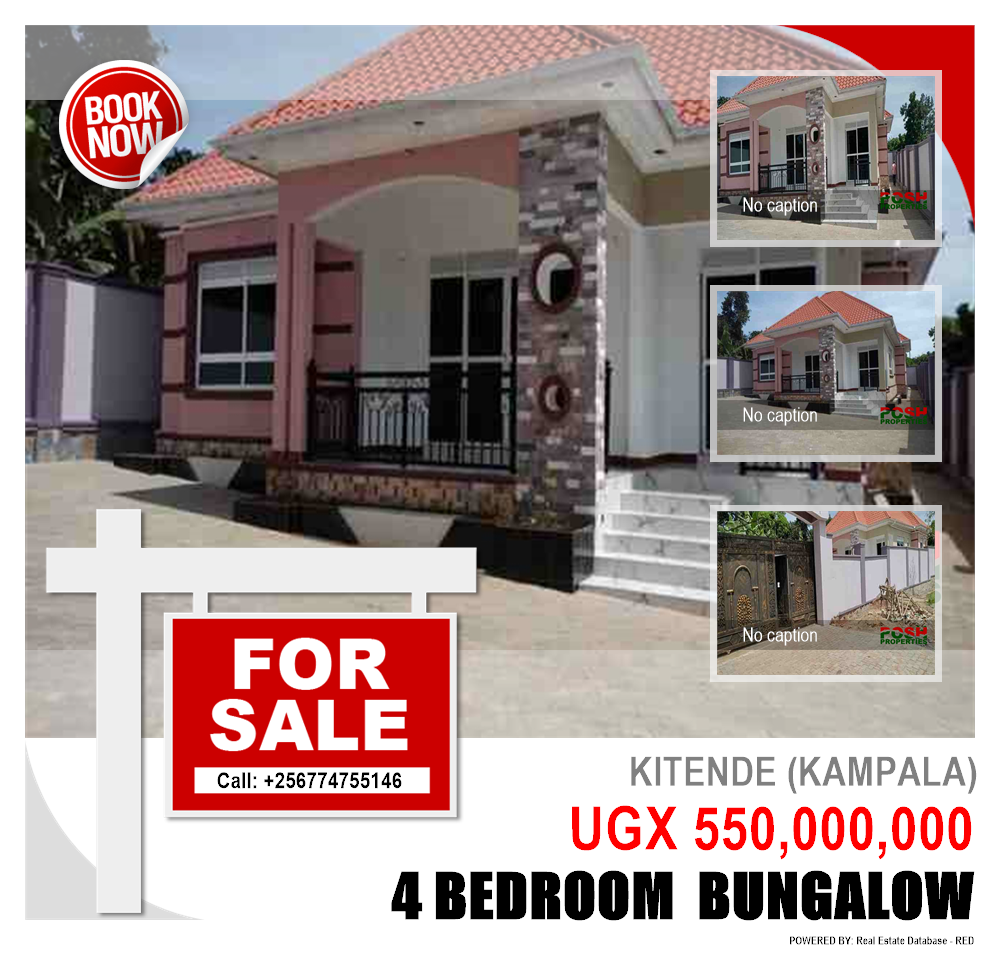 4 bedroom Bungalow  for sale in Kitende Kampala Uganda, code: 202520