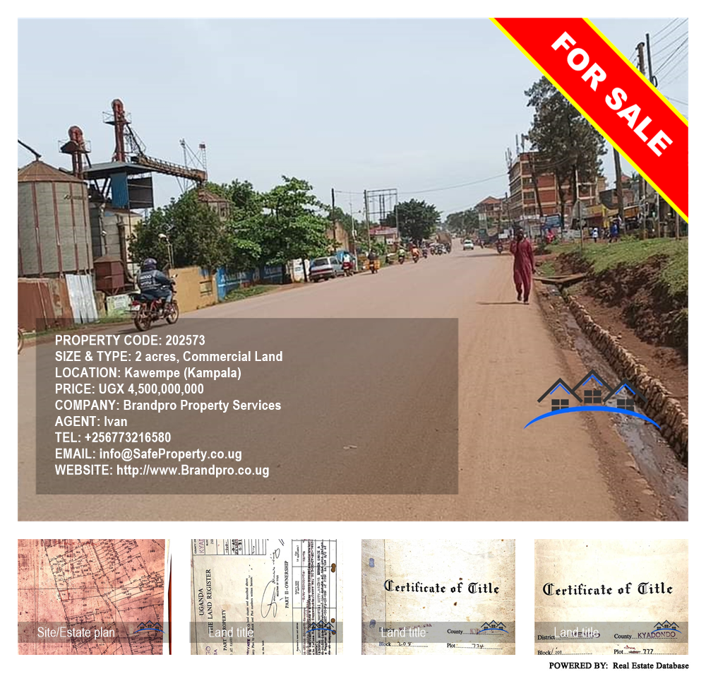 Commercial Land  for sale in Kawempe Kampala Uganda, code: 202573