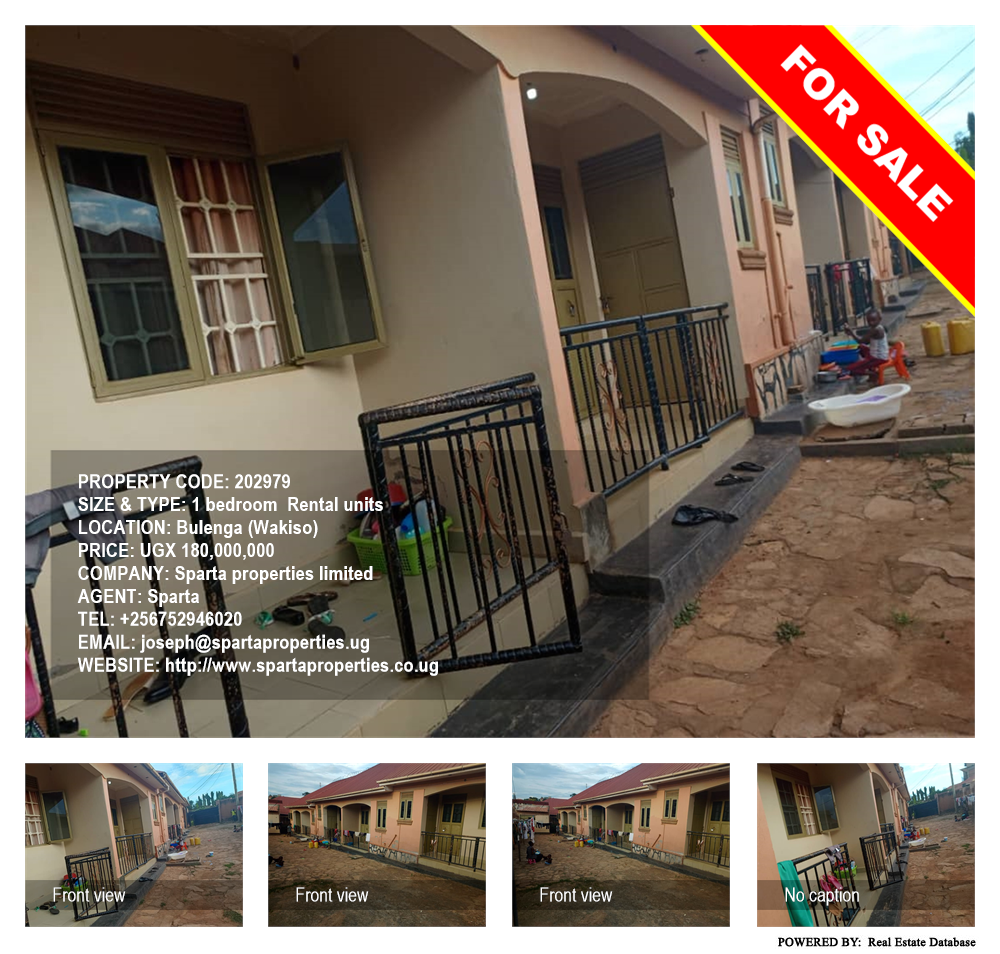 1 bedroom Rental units  for sale in Bulenga Wakiso Uganda, code: 202979