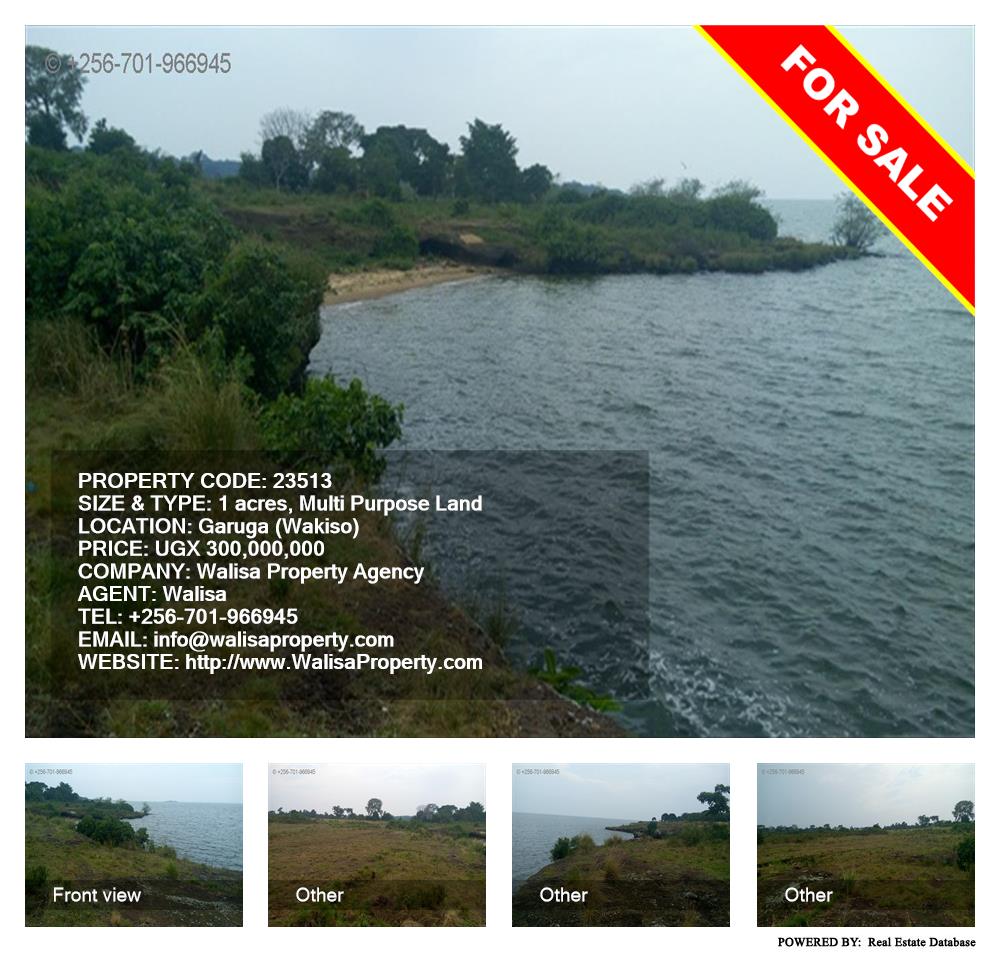Multipurpose Land  for sale in Garuga Wakiso Uganda, code: 23513
