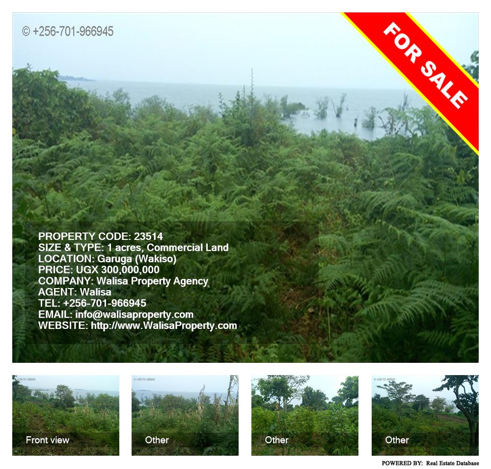 Commercial Land  for sale in Garuga Wakiso Uganda, code: 23514