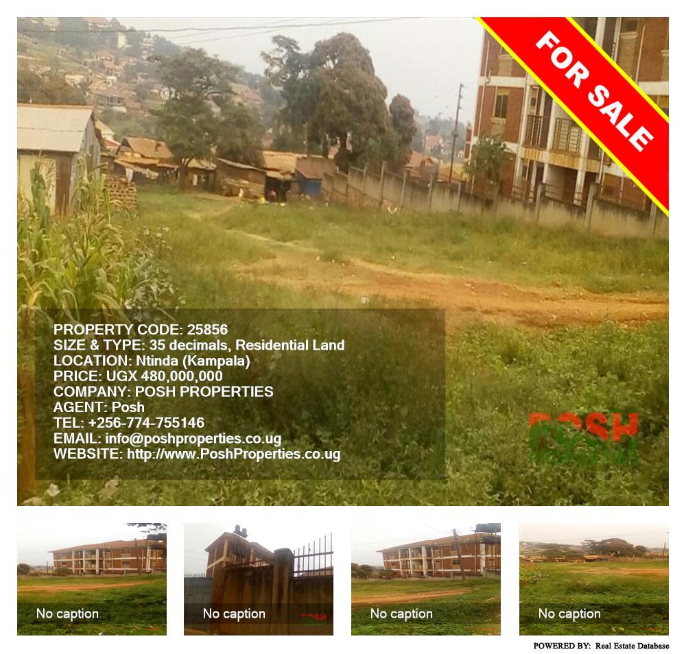 Residential Land  for sale in Ntinda Kampala Uganda, code: 25856