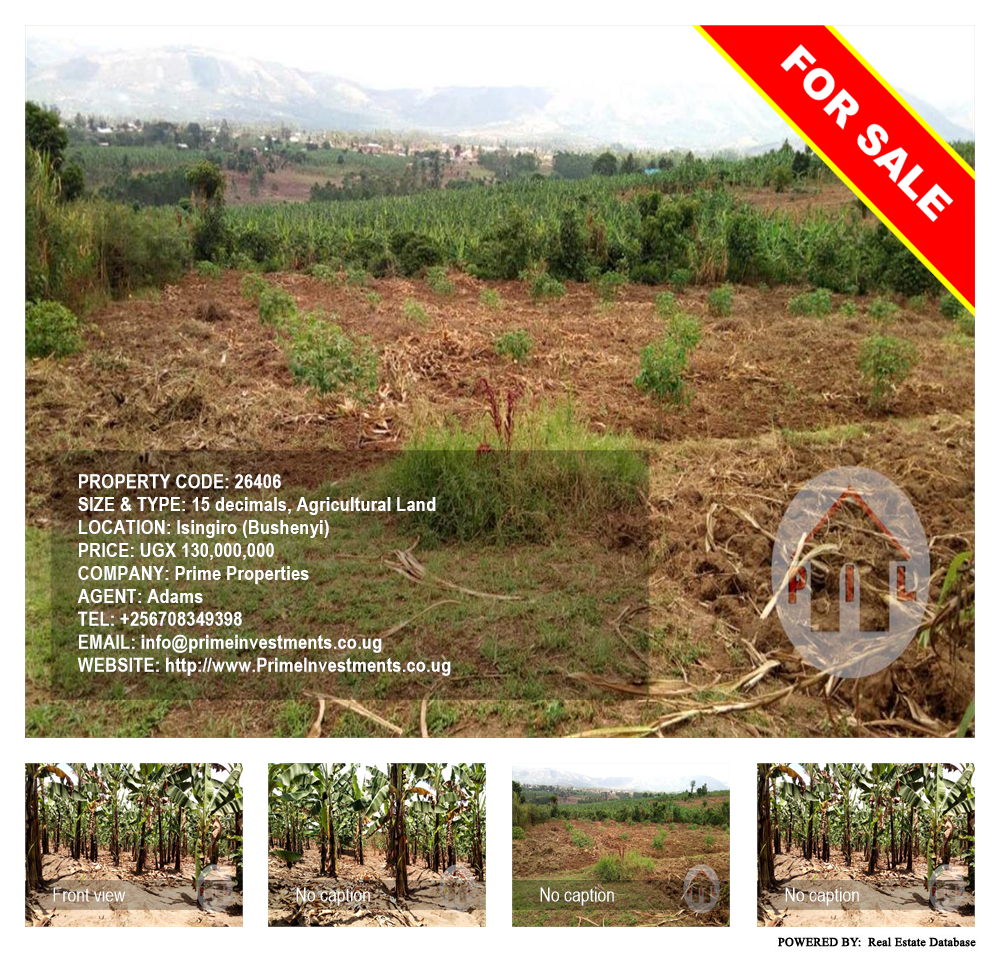 Agricultural Land  for sale in Isingiro Busheenyi Uganda, code: 26406