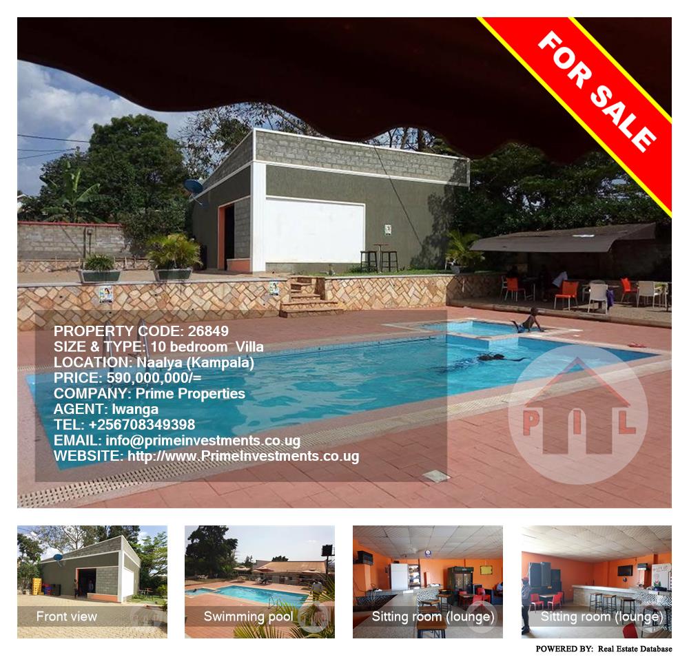 10 bedroom Villa  for sale in Naalya Kampala Uganda, code: 26849