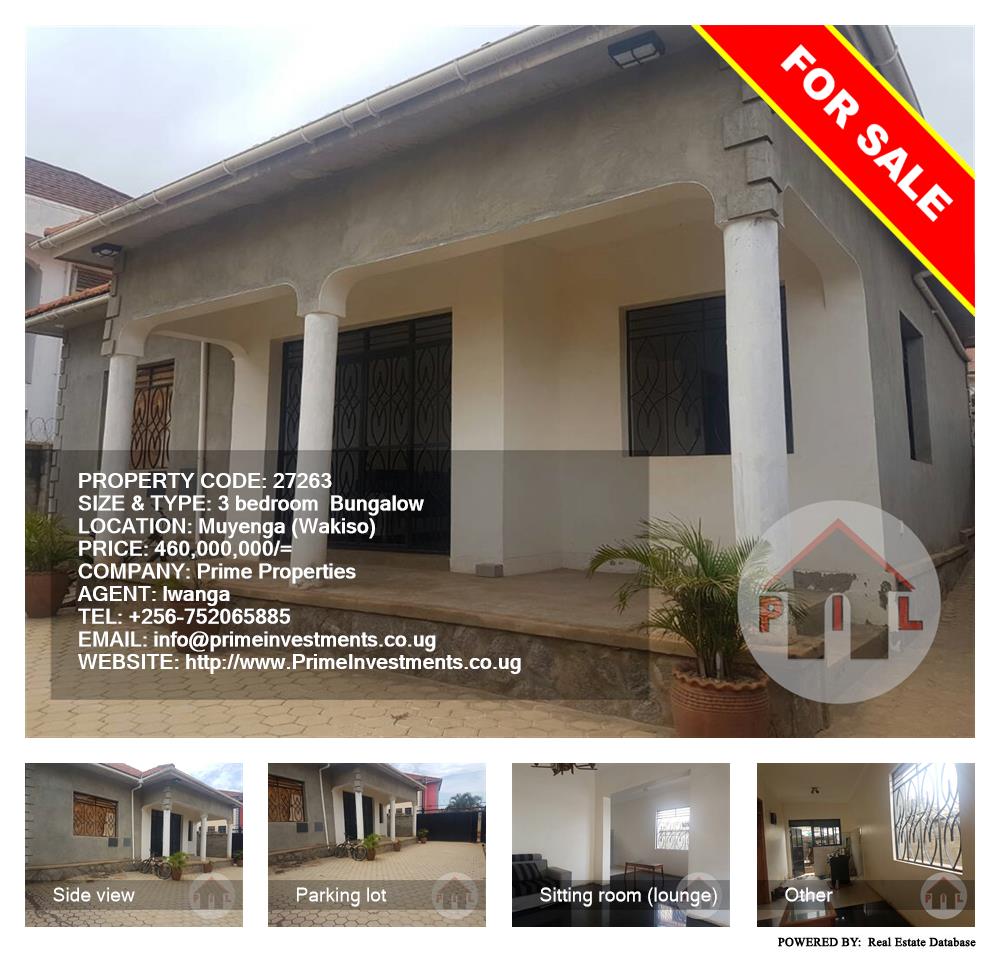 3 bedroom Bungalow  for sale in Muyenga Wakiso Uganda, code: 27263