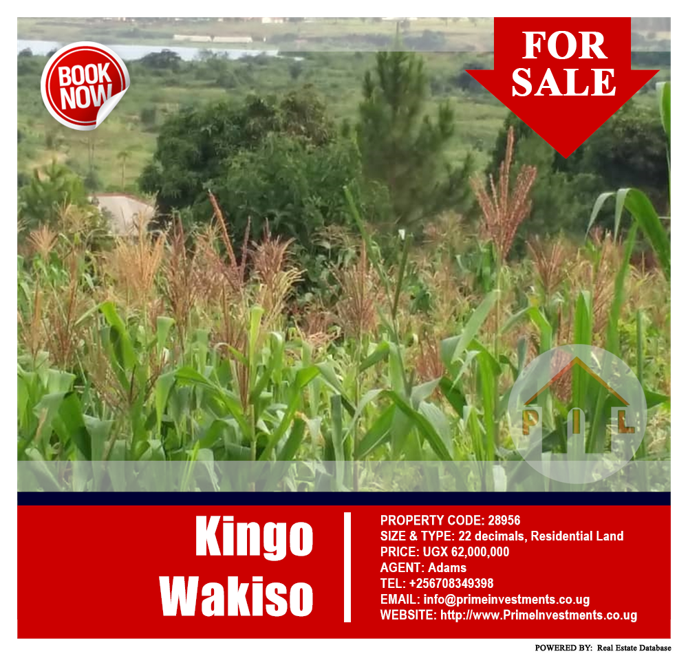 Residential Land  for sale in Kingo Wakiso Uganda, code: 28956