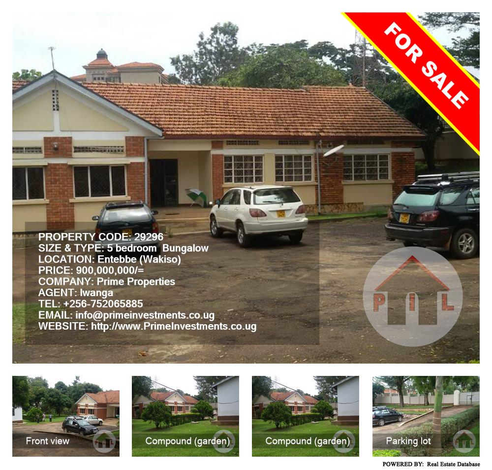 5 bedroom Bungalow  for sale in Entebbe Wakiso Uganda, code: 29296
