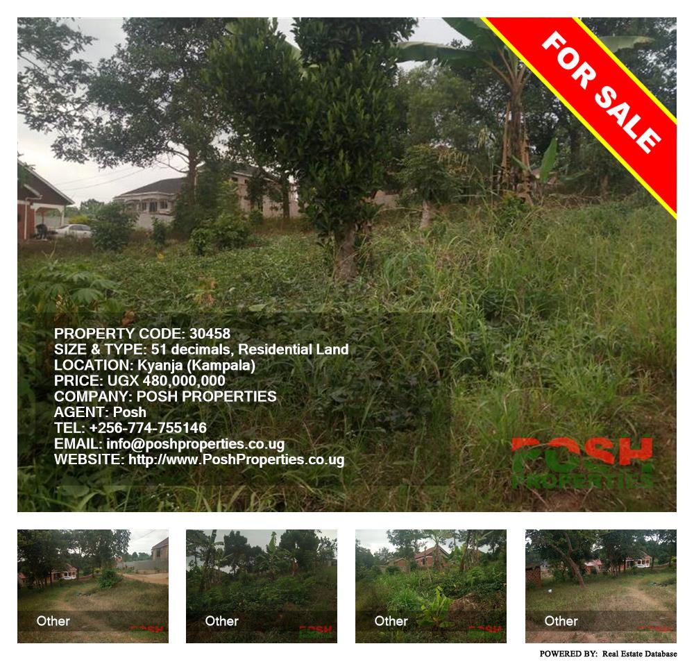 Residential Land  for sale in Kyanja Kampala Uganda, code: 30458